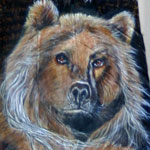 Bear Feather Paintings