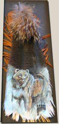 Winter Bear Painting